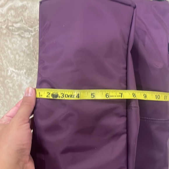 Samsonite Jordyn Laptop Tote Bag‎ Briefcase Purple Black Padded Laptop Pocket - Picture 15 of 15